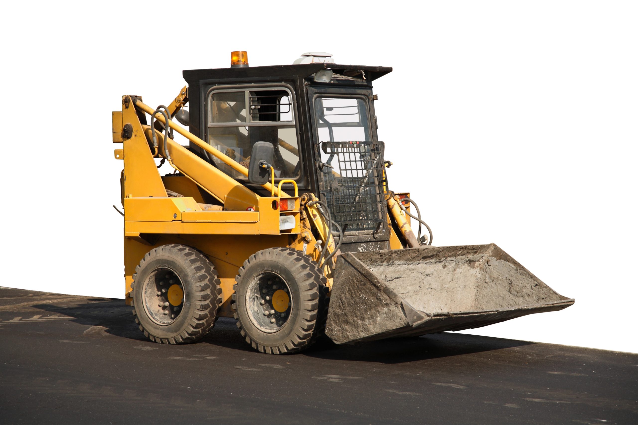Skid steer available for rural machinery hire